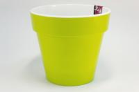 Кашпо Порто 6л фисташковый с вставкой