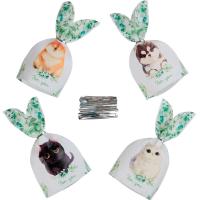 Набор подарочных пакетов 13.5*22 см "Милые питомцы" 36шт MESHU /Рельеф