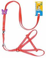 Комплект для собак поводок 1,2*120см+ошейник 35*60см нейлон бабочка/ГШ16/Евро