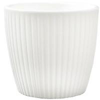 Кашпо Эви VipSet 1,5л белый с вставкой /15шт/ЭД