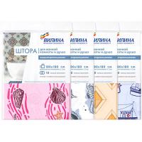 Штора д/ванной 180*180см микс п/э 6984-mix /40шт/В