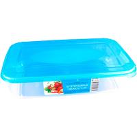 Бутербродница 1,7л Свежесть прямоугол. прозрачный 05038 /60шт/ Арз