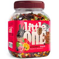 Лакомство д/грыз Литтл Ван Витамин С ягоды, фрукты, овощи 160г банка/6шт/