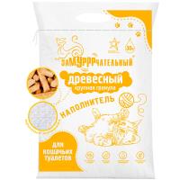 Наполнитель ЗаМУРРРчательный 30л древесный Желтый крупная гранула/1шт/70шт