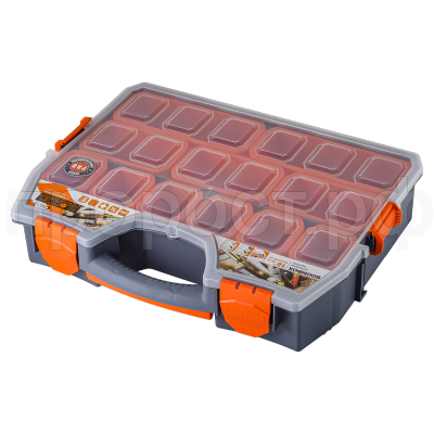 Органайзер Boombox 18/46 462*365*92мм серо-свинцовый/оранж. ВR3772СРСВЦОР   Органайзер Boombox 18/46 462*365*92мм серо-свинцовый/оранж. ВR3772СРСВЦОР