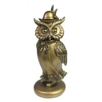 Сова в шляпке (золото) 713894/D147 Сова в шляпке (золото) 713894/D147