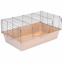 Клетка д/круп. грыз Дарэлл РОДЖЕР №3 складная 78*48*h34см миска 2 кормушка беж-хром/4181/Дарэлл