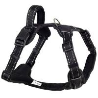 Шлейка нейлон L SPORT с ручкой черная обхв.груди 55-65см/01205565-07/Каскад