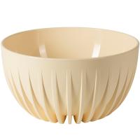 Кашпо-миска Сигма 4,5л ванильный СИМ24-31