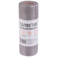 Салфетка д/уборки 20*20см (20шт рулон) микрофибра 109827 /12шт/120шт/Рыжий кот