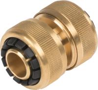 Полив Муфта ремонтная д/шланга ПРОФИ 1/2" латунь LYM 5808С /48шт/LISTOK