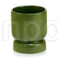 Кашпо Barcelona d16, h20см зеленый матовый 074680