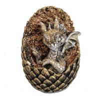 Копилка Дракон в яйце (золото+серебро) L11,5W10H10 716394/SK233 Копилка Дракон в яйце (золото+серебро) L11,5W10H10 716394/SK233