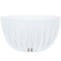 Кашпо-миска Сигма 4,5л белый СИМ24-00