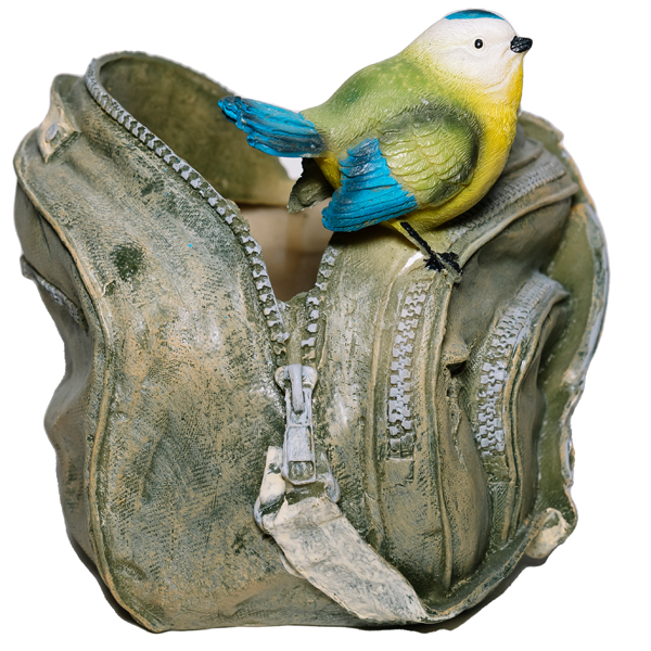 Зоокашпо Сумка с птицей 11173