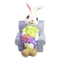 Копилка Зайка Тоша с подарком L10W9,5H14  718058/SK192 Копилка Зайка Тоша с подарком L10W9,5H14  718058/SK192