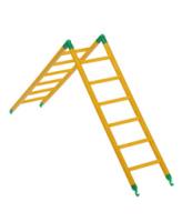 Игрушка д/поп Лестница трансформер 430мм/Бриллиант