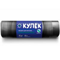 Мешки д/мусора 30л (30шт) Кулек 15мкм см /шт/