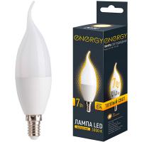 Лампа светодиодная Свеча LED С37W-7-E14-3000 теплый свет 109323 /100шт/ Energy