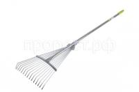 Грабли веерные метал.с алюмин.ручкой LТ50374