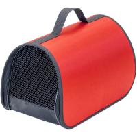 Сумка переноска ЧИП Саквояж №0 жесткая нейлон красный 32,5*19,5*19,5см/90000