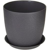 Кашпо ВЕРОНА 3л графитовый М3097