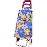 Сумка-тележка Васильки 30кг 34*29*96 см 2-х колесн. пластик 093540/10шт/Рыжий Кот