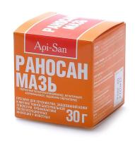 Раносан мазь от укусов, трещин, гнойных ран 30 гр