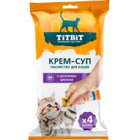 Лакомство К Крем-суп с кусочками кролика 10г х 4уп/026281 ЧЗ