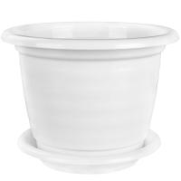 Кашпо Виола 3,5л белый/М1339