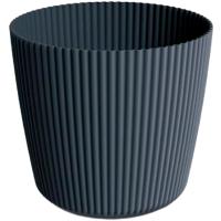Кашпо Milly Round 0,7л 11*9,5см антрацит DMI110-S433 