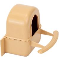 Кормушка д/птиц меж прутиков 50мл малая закрытая беж/5068/Дарэлл