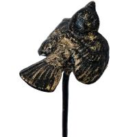 Стикер садовый РЗДИ ВОРОБЕЙ бронза