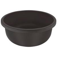 Таз 9,5л Rock'n'Roll круглый антрацит SC1002 /5шт/ПР 