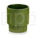 Кашпо Barcelona d16, h20см зеленый матовый 074680