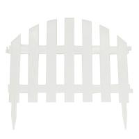Забор Уютный сад белый (2,67м, 7 секций)
