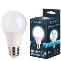 Лампа светодиодная Груша LED А60-10-E27-6500 холодный свет 109309 /100шт/ Energy