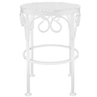 Столик садовый декор ПРОВАНС белый №1 РЗДИ