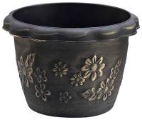 Кашпо Вдохновение 34,5*23,5см золото