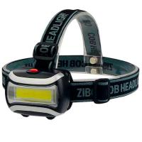 Фонарь налобный светодиодный YYC-F193-COB (без батареи в компл.)