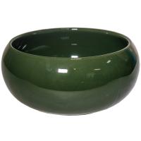 Кашпо Vintage миска d14;h6см зеленый 074734