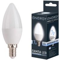 Лампа светодиодная Свеча LED С37-7-E14-4000 нейтральный свет 109289 /100шт/ Energy