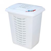 Корзина д/белья белый 05022 /10шт/Милих