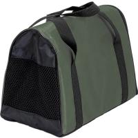 Сумка переноска ЧИП Туннель №0 нейлон с сетчатым окном 33*18*21см зеленая/9005зел/Дарэлл