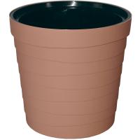 Кашпо Дюна 11л терракот с вставкой 02097 /5шт/Милих