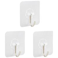 Набор крючков самоклеящиеся (3шт) Фигурные пласт. 105890 /240шт/Рыжий кот