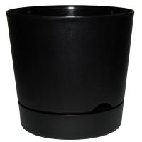 Кашпо Гранд D30 17л черный с под. 5PL0762 /1шт/ТП