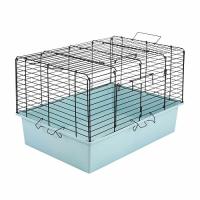 Клетка д/круп. грыз Дарэлл КРОЛИК 60 №2 складная 58*40*32,5см бирюз/черн/41612/Дарэлл
