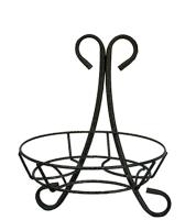 Подставка РЗДИ на 1 горшок бабочка круглый прут, медь 11