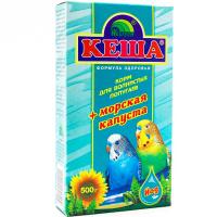 Птицы Кеша д/попугаев Морская капуста зерносмесь 500гр короб/Вестерн ЧЗ